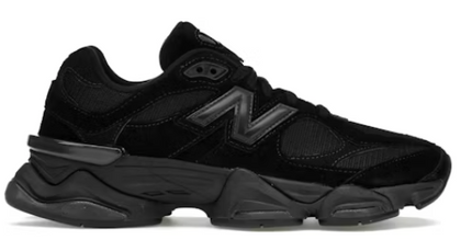 New Balance 9060 Triple Black (GS)